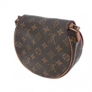 Louis Vuitton Bag Monogram Blanc Shoulder Canvas White Tan Brown
